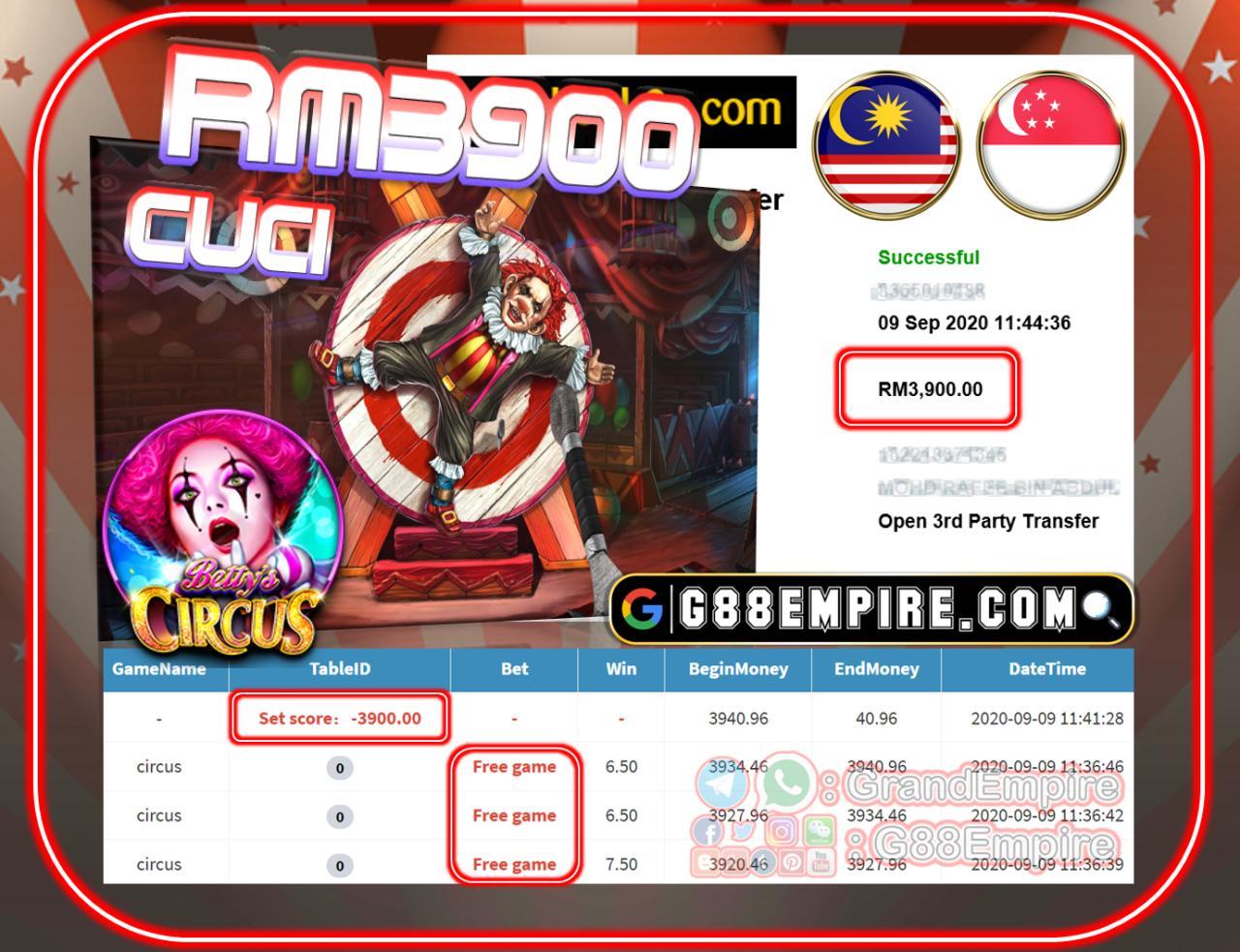 MEMBER MAIN CIRCUS CUCI RM3900 !!!