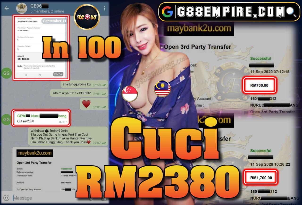 MEMBER MAIN GOD OF WEALTH IN XE88 CUCI RM2,380!!!