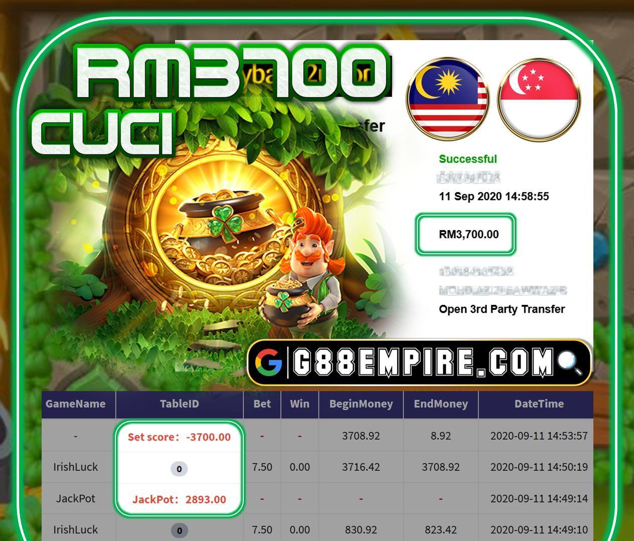 MEMBER MAIN IRISHLUCK CUCI RM3700!!!