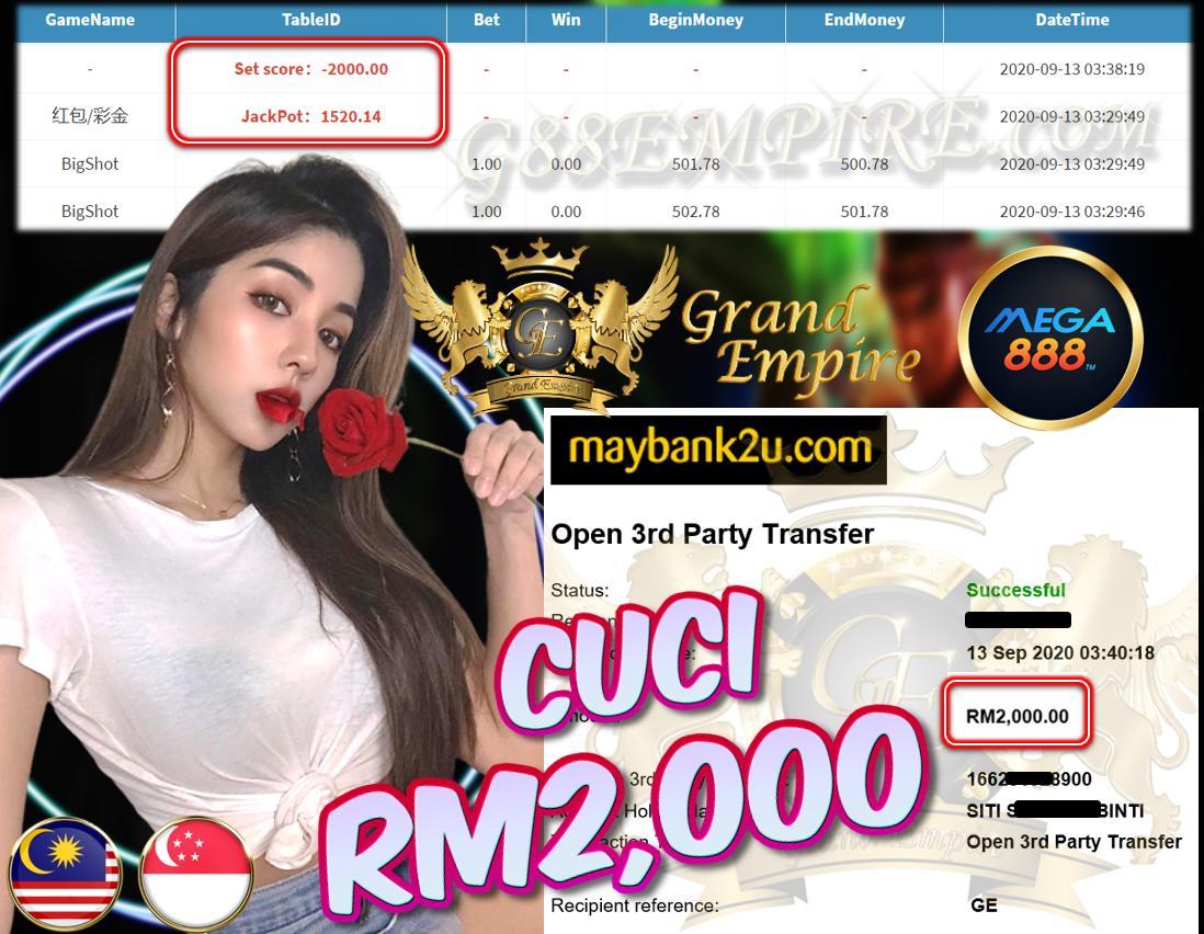 MEMBER MAIN BIGSHOT  CUCI RM2,000!!!