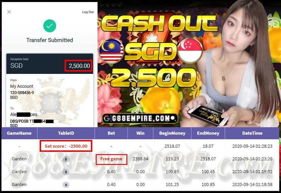 GARDEN CASH OUT SGD 2.500!!!