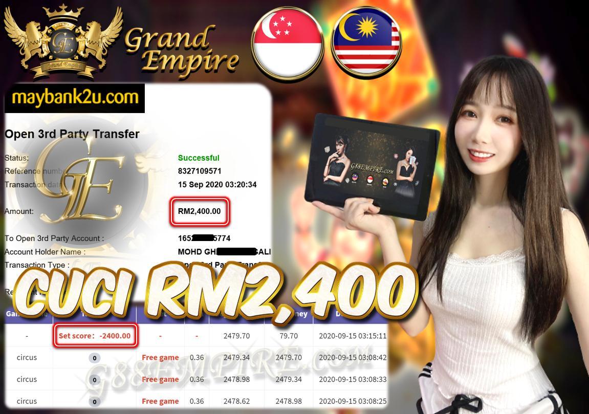 MEMBER MAIN CIRUS  CUCI RM2,400 !!