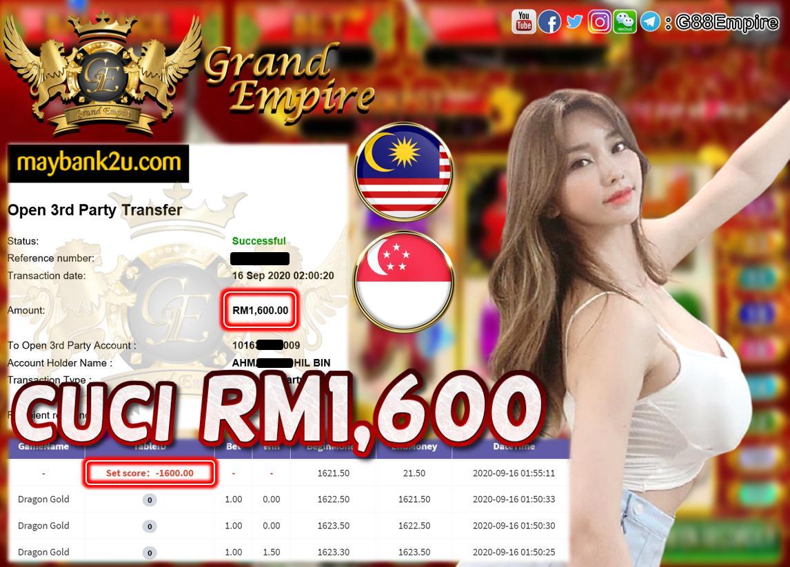 MMBR MAIN DRAGONGOLD CUCI RM1,600 !!