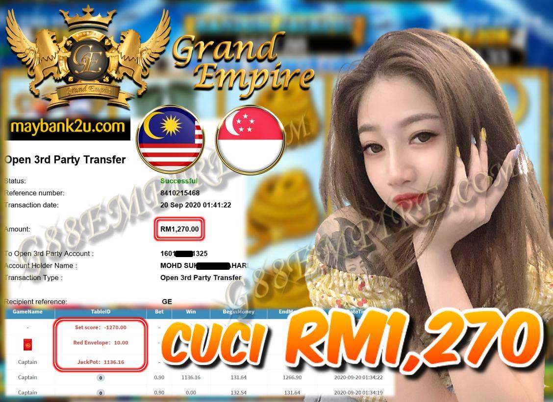 MEMBER MAIN CAPTAIN CUCI RM1,270!!!