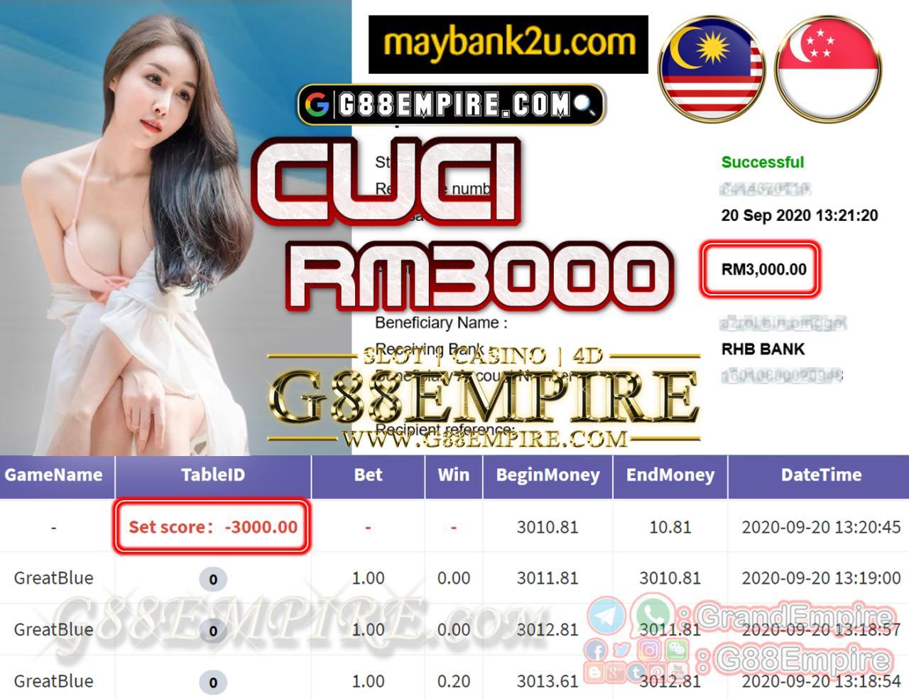 MEMBER MAIN GREATBLUE CUCI RM3000!!!