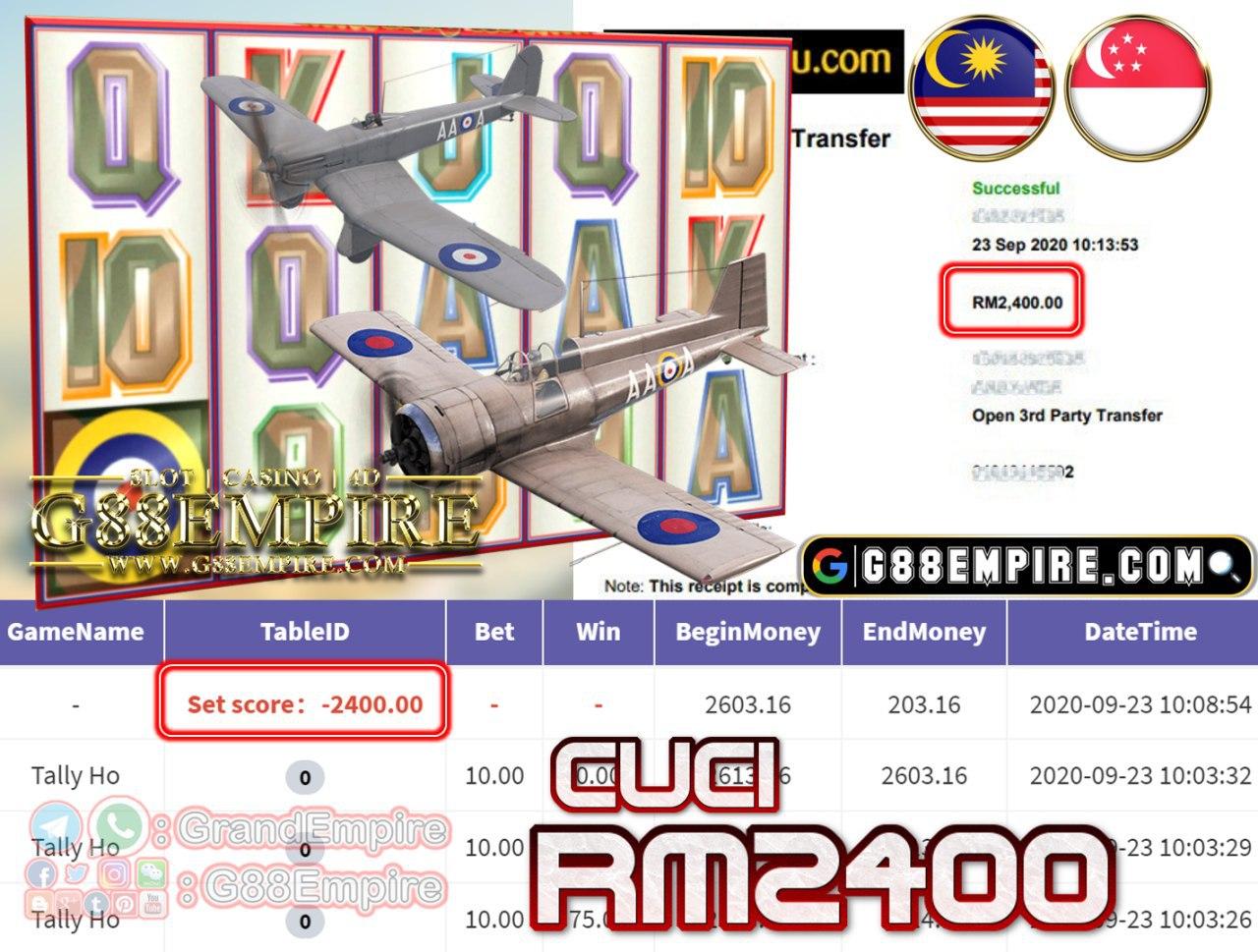 MEMBER MAIN TALLY HO CUCI RM2400!!!