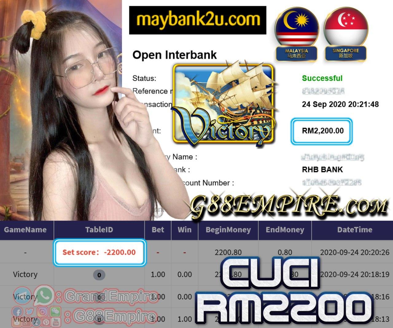 MEMBER MAIN VICTORY CUCI RM2200!!!