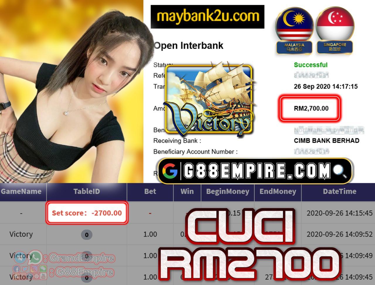 MEMBER MAIN VICTORY CUCI RM2700!!!