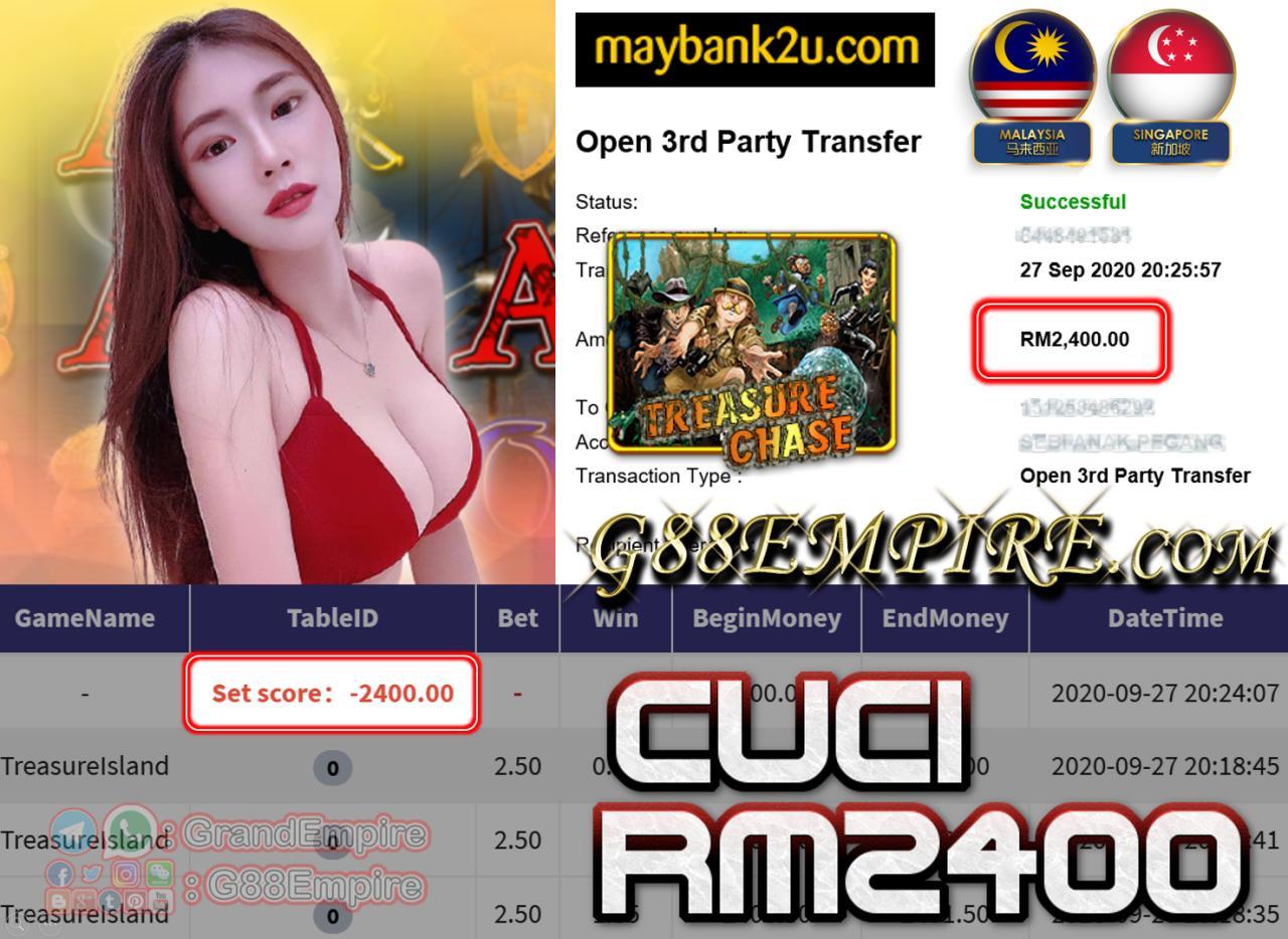 MEMBER MAIN TREASURELSLAND CUCI RM2400!!!