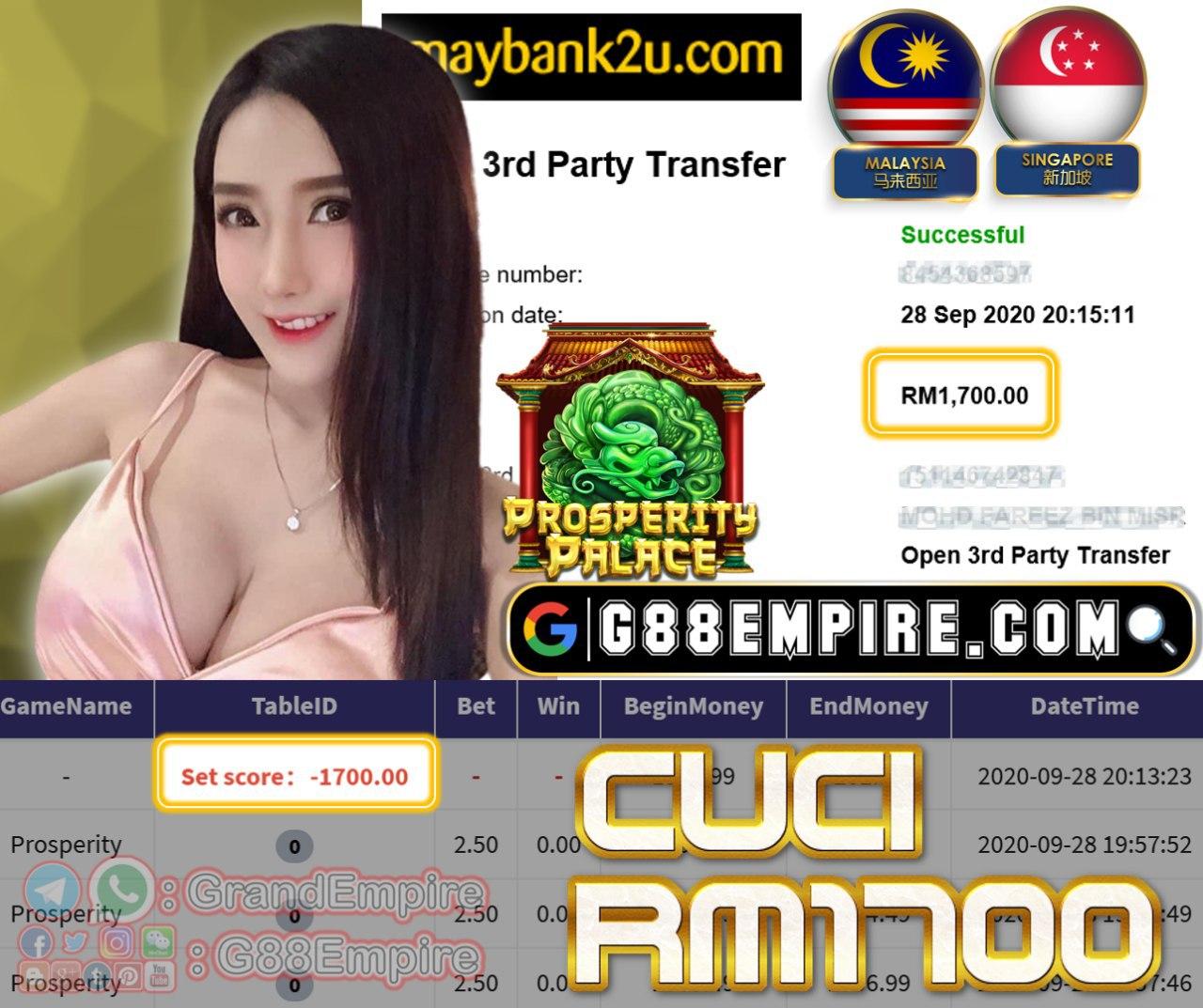 MEMBER MAIN PROSPEROTY CUCI RM1700!!!