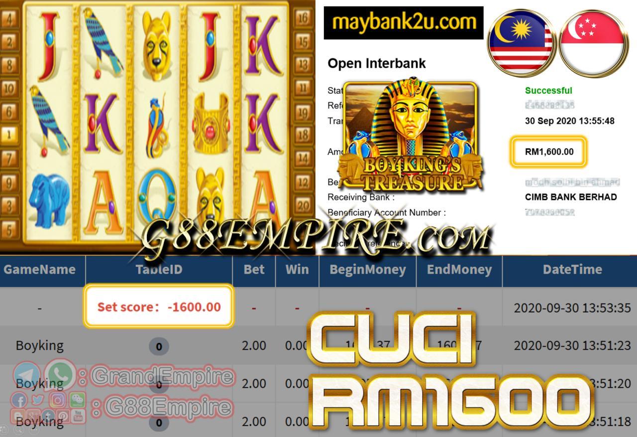 MEMBER MAIN BOYKING CUCI RM1600!!!