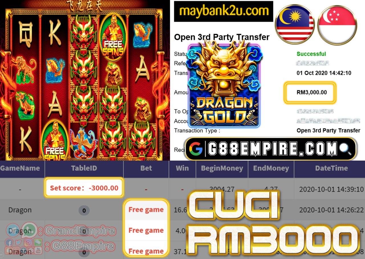 MEMBER MAIN DRAGON CUCI RM3000!!!