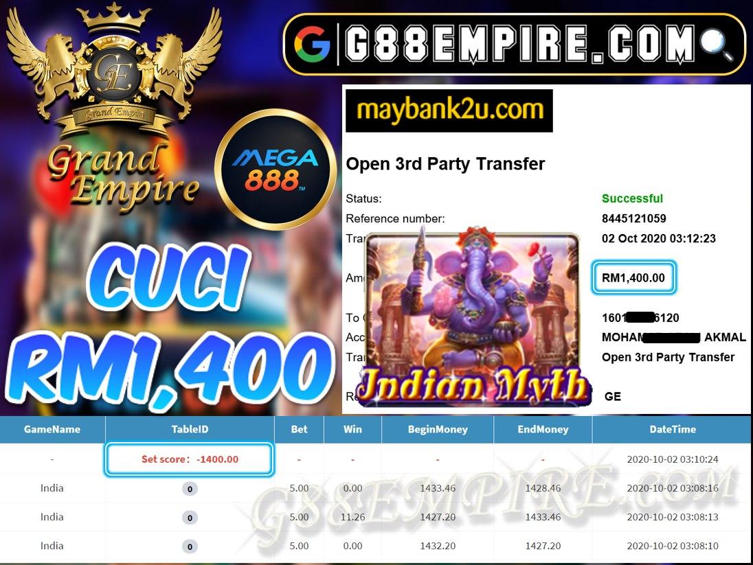 MEMBER MAIN INDIA CUCI RM1,400!!!