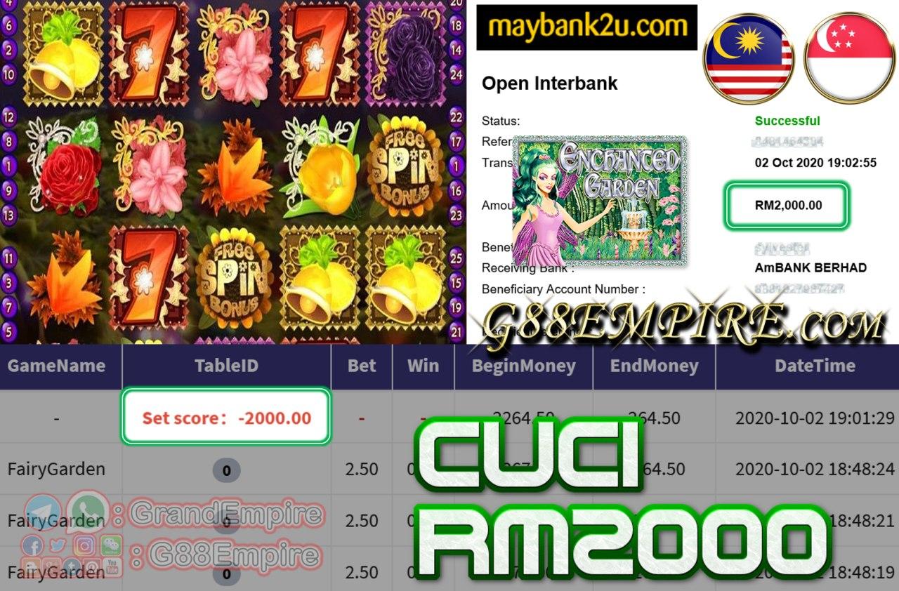 MEMBER MAIN FAIRY GARDEN CUCI RM2000!!!