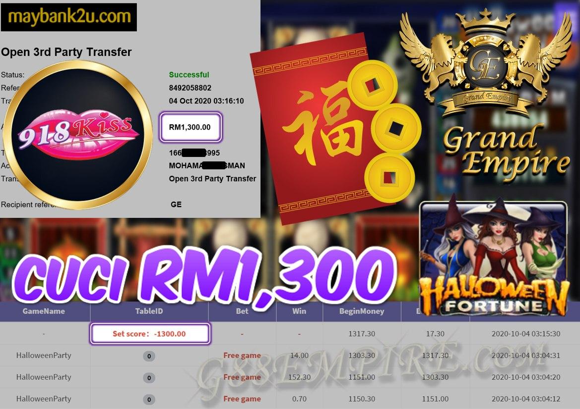 MEMBER MAIN HALLOWEENPARTY  CUCI RM1,300!!!