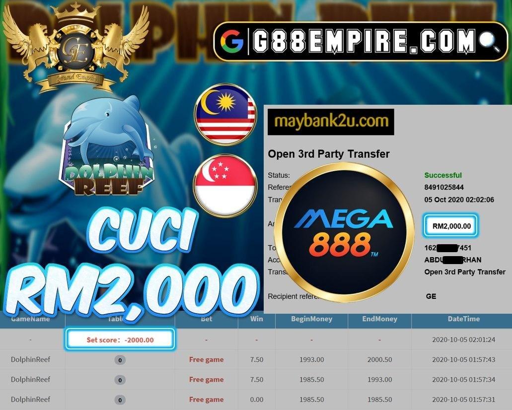 MEMBER MAIN DOLPHINREEF CUCI RM2,000!!!