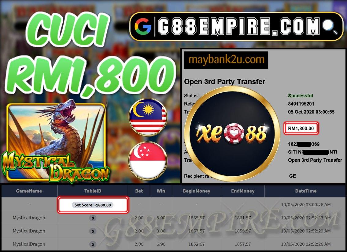 MEMBER MAIN MYSTICALDRAGON CUCI RM1,800!!!