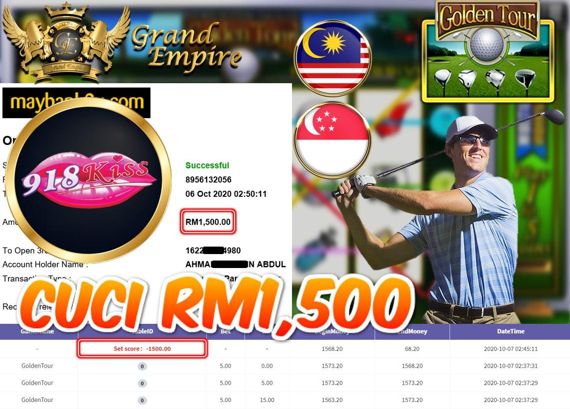 MEMBER GOLDENTOUR  CUCI RM1,500!!!