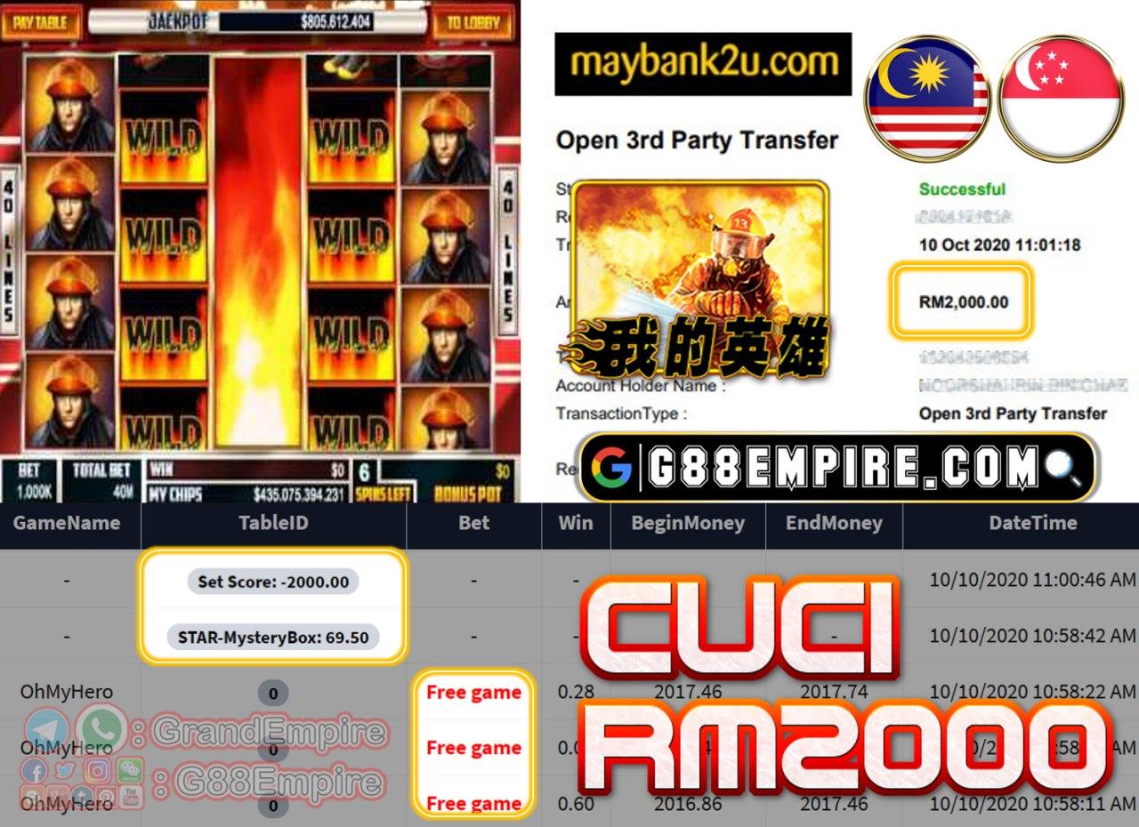 MEMBER MAIN OHMYHERO CUCI RM2000!!!