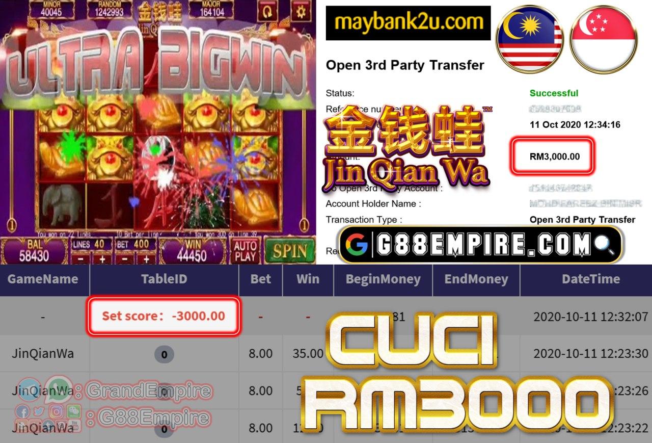 MEMBER MAIN JINQIANWA CUCI RM3000!!!