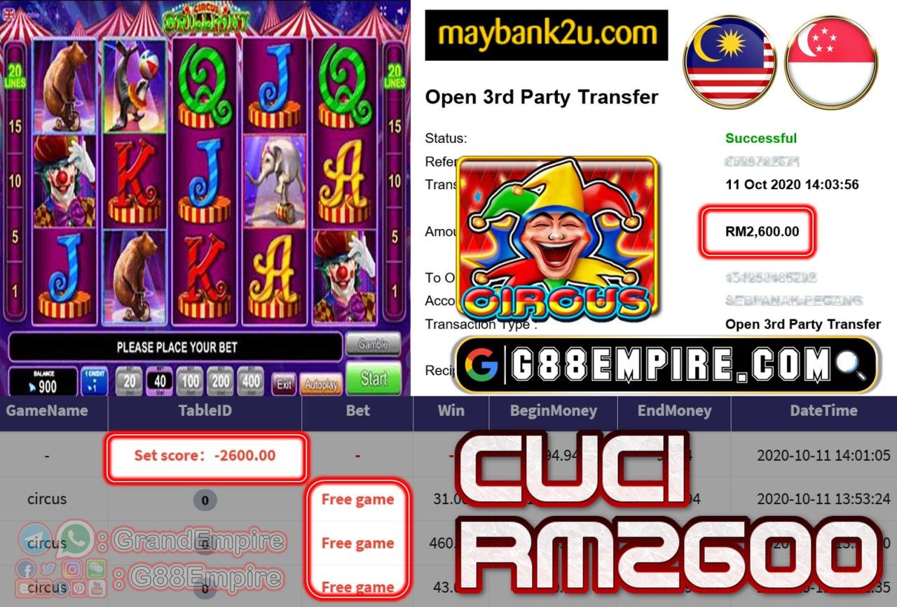 MEMBER MAIN CIRCUS CUCI RM2600!!!