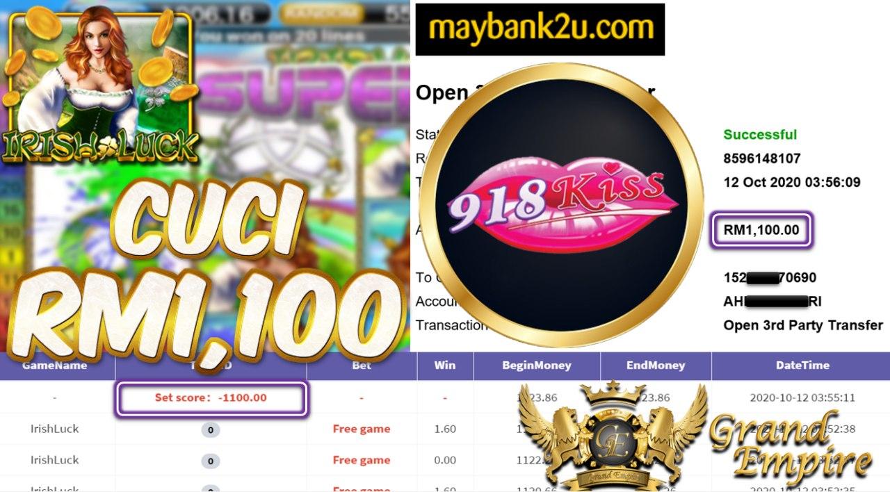 MEMBER MAIN  IRISHLUCK  CUCI RM1,100!!!