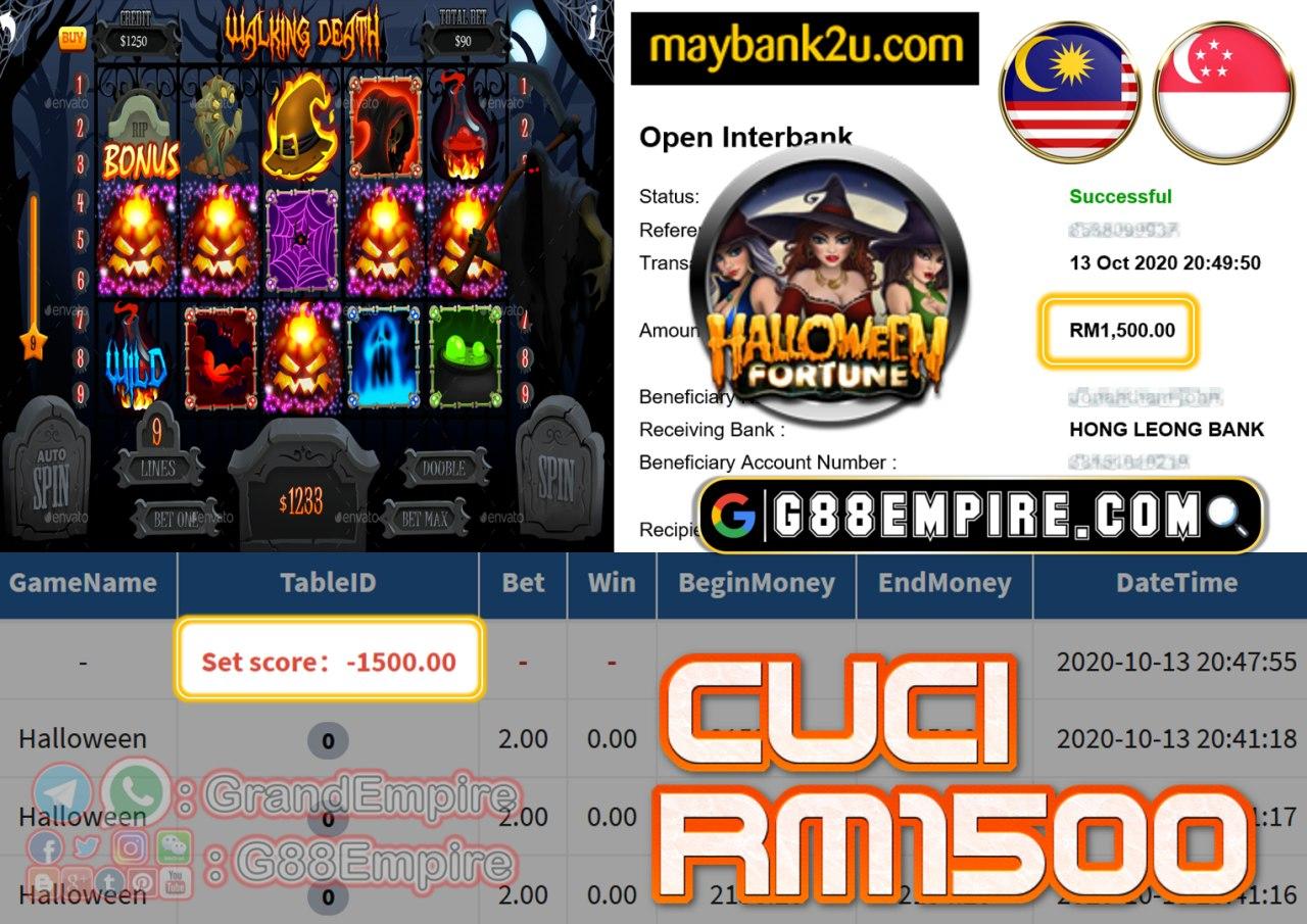 MEMBER MAIN HALLOWEEN CUCI RM1500!!!