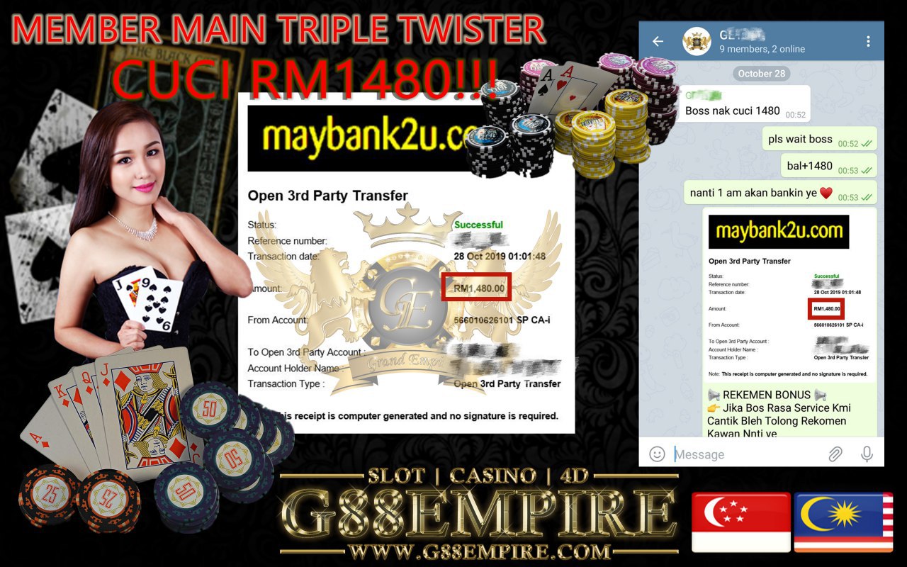 MEMBER MAIN TWISTER MINTA CUCI RM1480!!! 