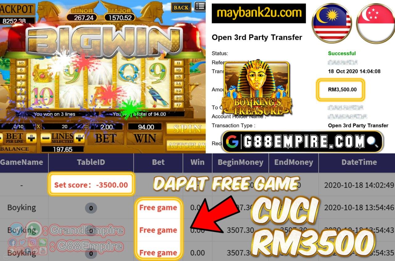 MEMBER MAIN BOYKING CUCI RM3500!!!