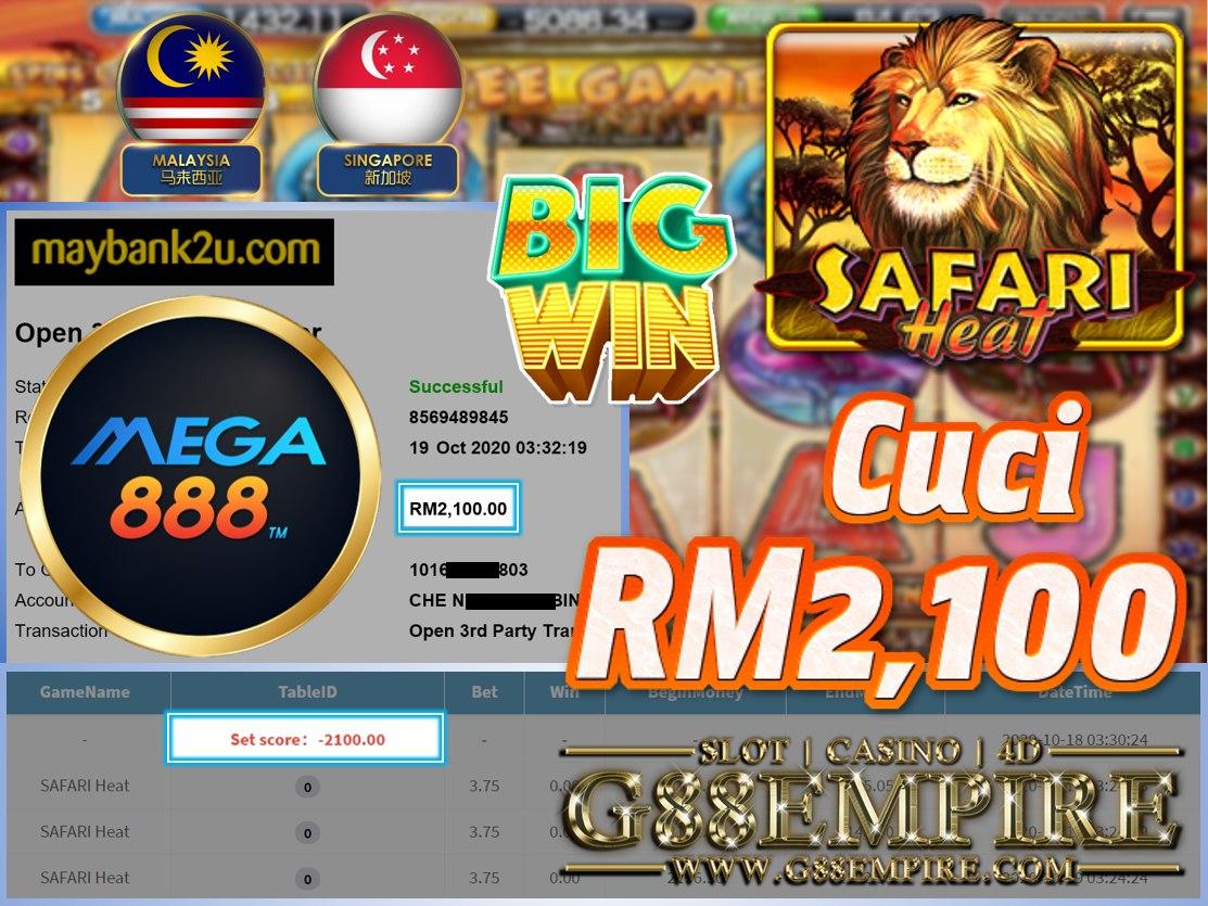 MEMBER MAIN SAFARIHEAT  CUCI RM2,100!!!