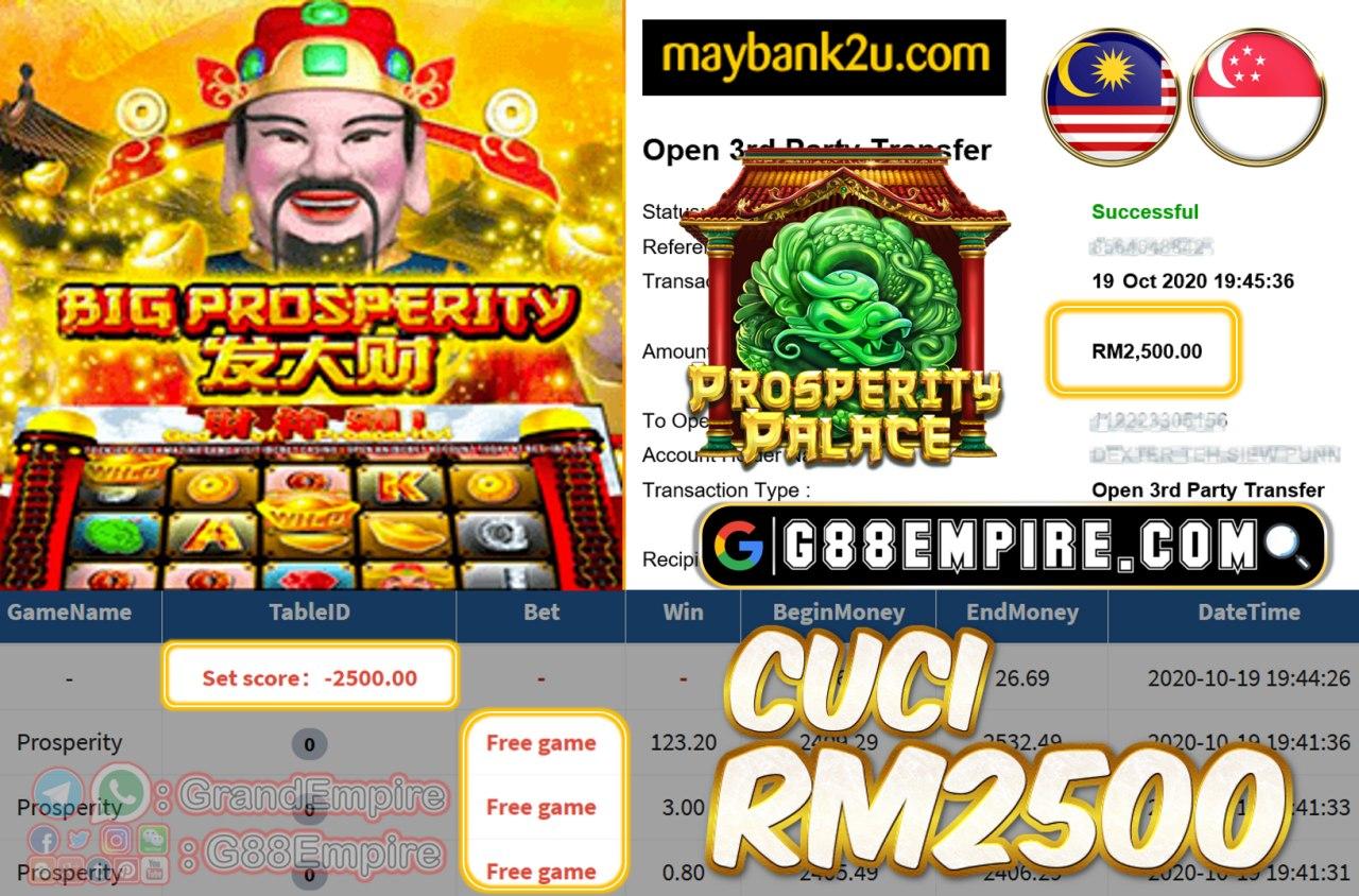 MEMBER MAIN PROSPERITY CUCI RM2500!!!