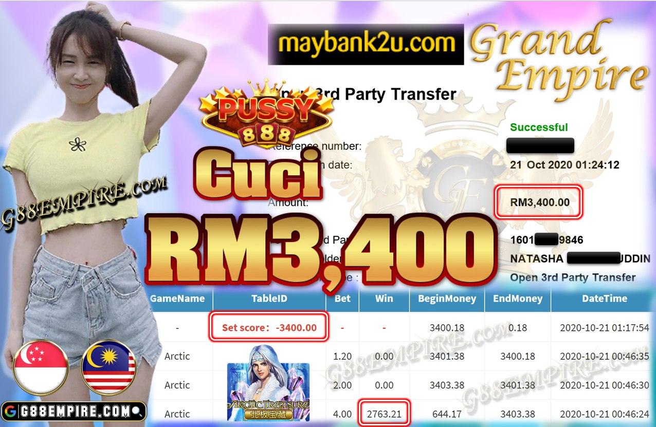 MMBR MAIN ARCTIC DPT CUCI RM3,400 !!