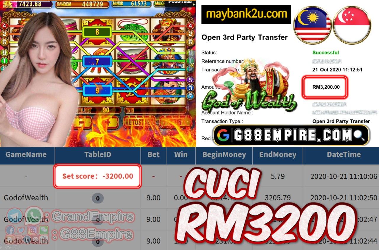 MEMBER MAIN GODOFWEALTH CUCI RM3200!!!