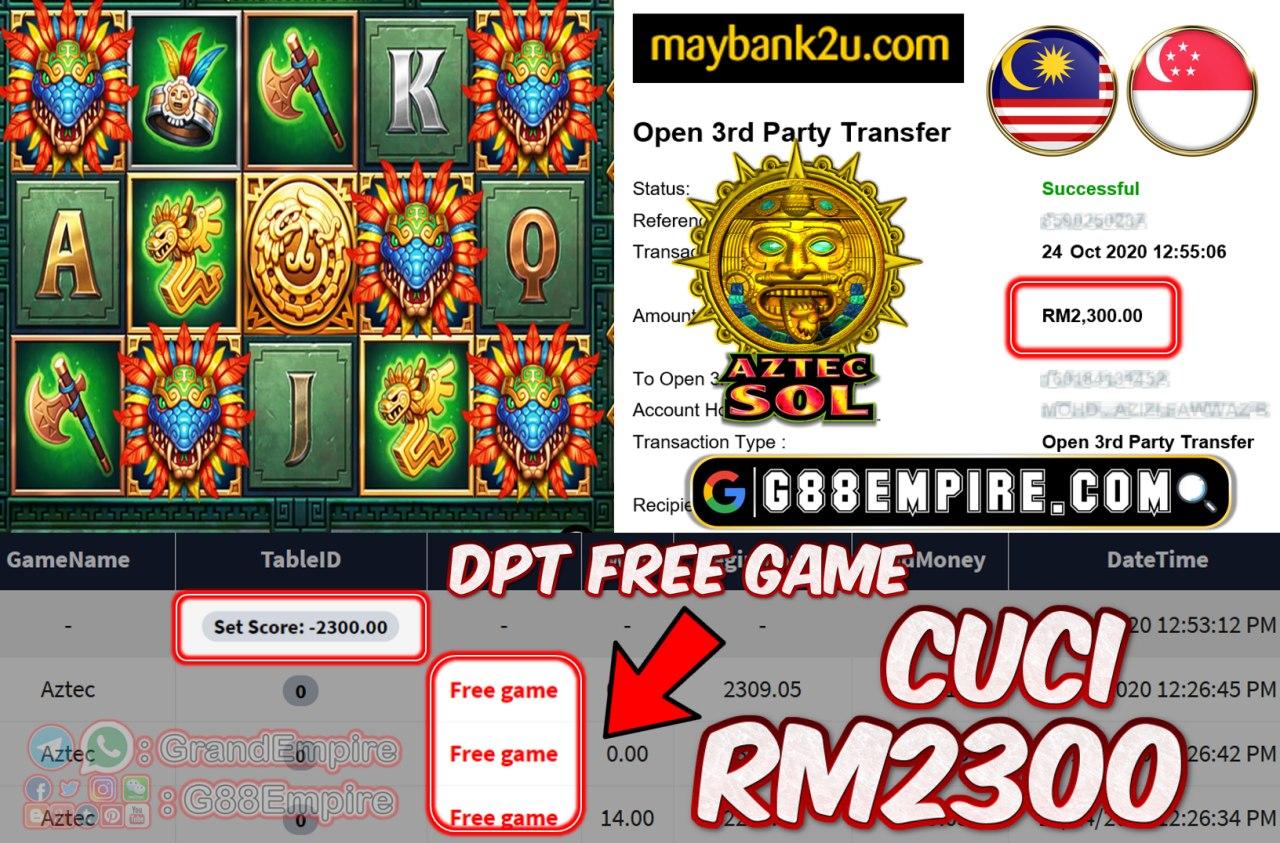 MEMBER MAIN AZTEC CUCI RM2300!!!