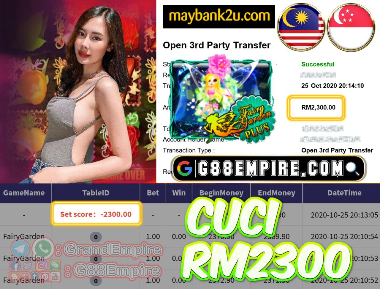 MEMBER MAIN FAIRYGARDEN CUCI RM2300!!!