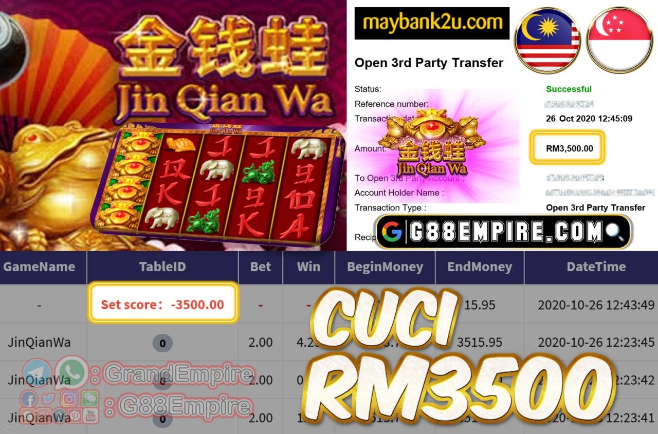 MEMBER MAIN JINQIANWA CUCI RM3500!!!