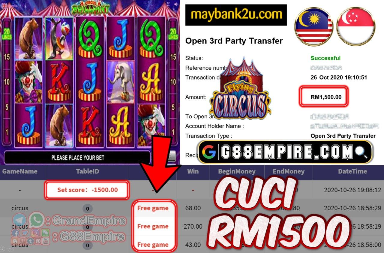 MEMBER MAIN CIRCUS CUCI RM1500!!!