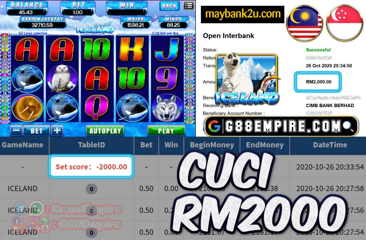 MEMBER MAIN ICELAND CUCI RM2000!!!