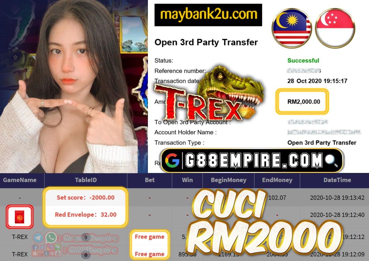 MEMBER MAIN T-REX CUCI RM2000!!!