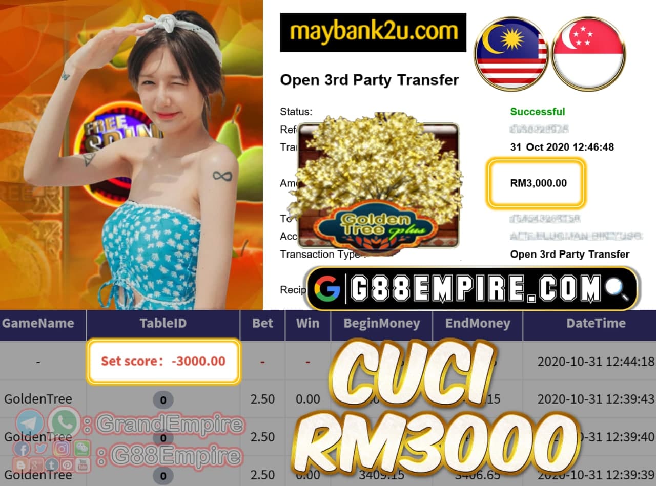 MEMBER MAIN GOLDENTREE CUCI RM3000!!!