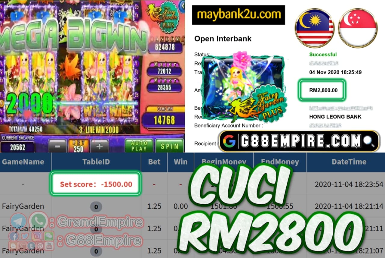 MEMBER MAIN FAIRYGARDEN CUCI RM2800!!!