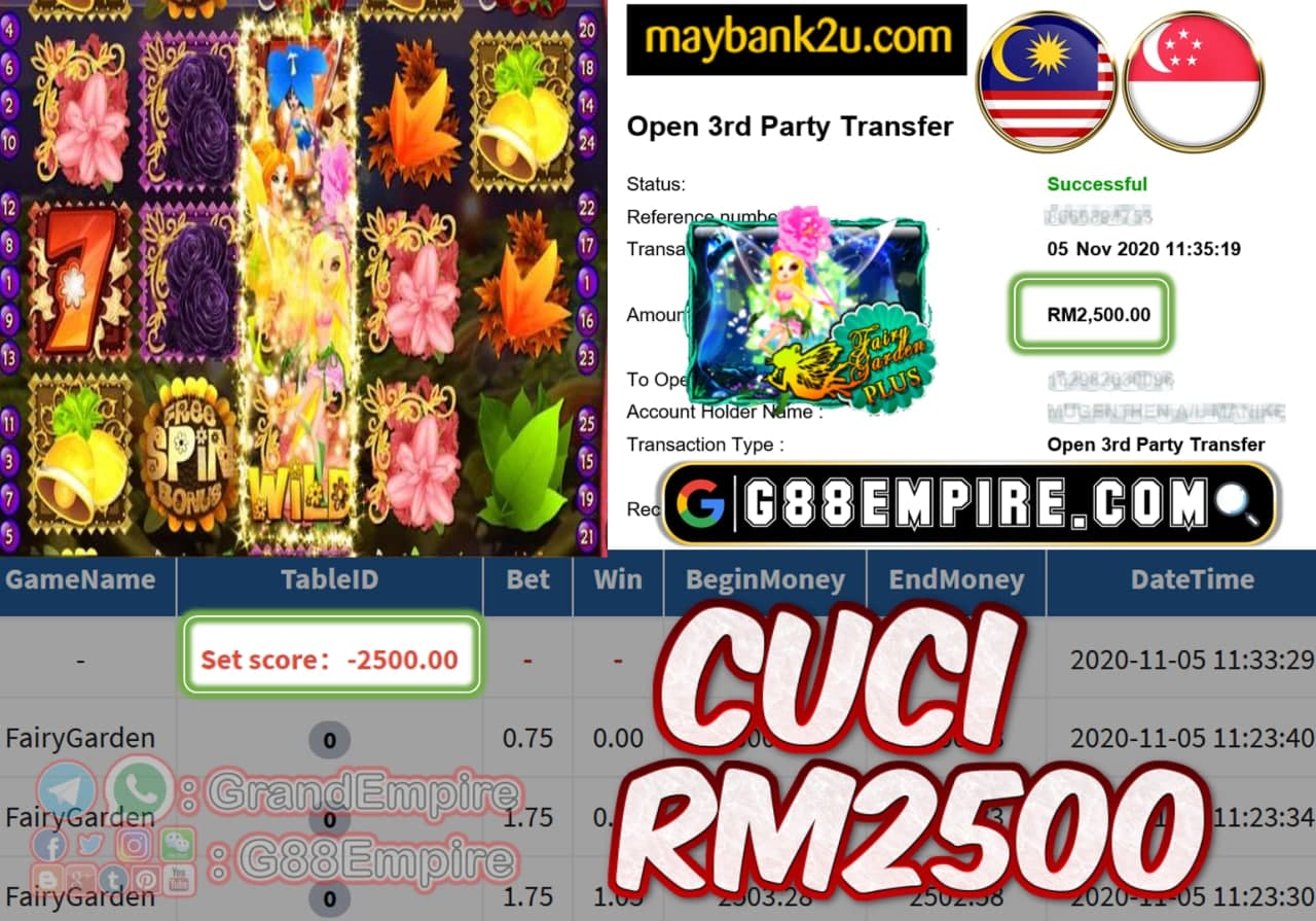 MEMBER MAIN FAIRY GARDEN CUCI RM2500!!!