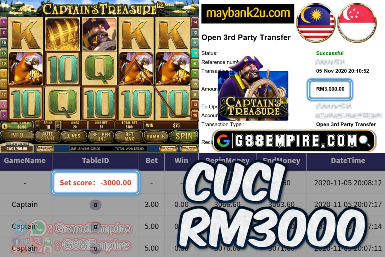 MEMBER MAIN CAPTAIN CUCI RM3000!!!