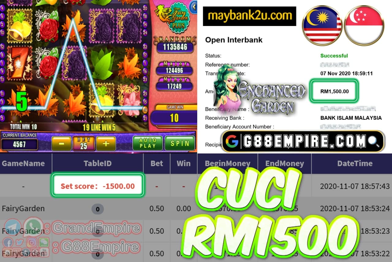 MEMBER MAIN FAIRY GARDEN CUCI RM1500!!!