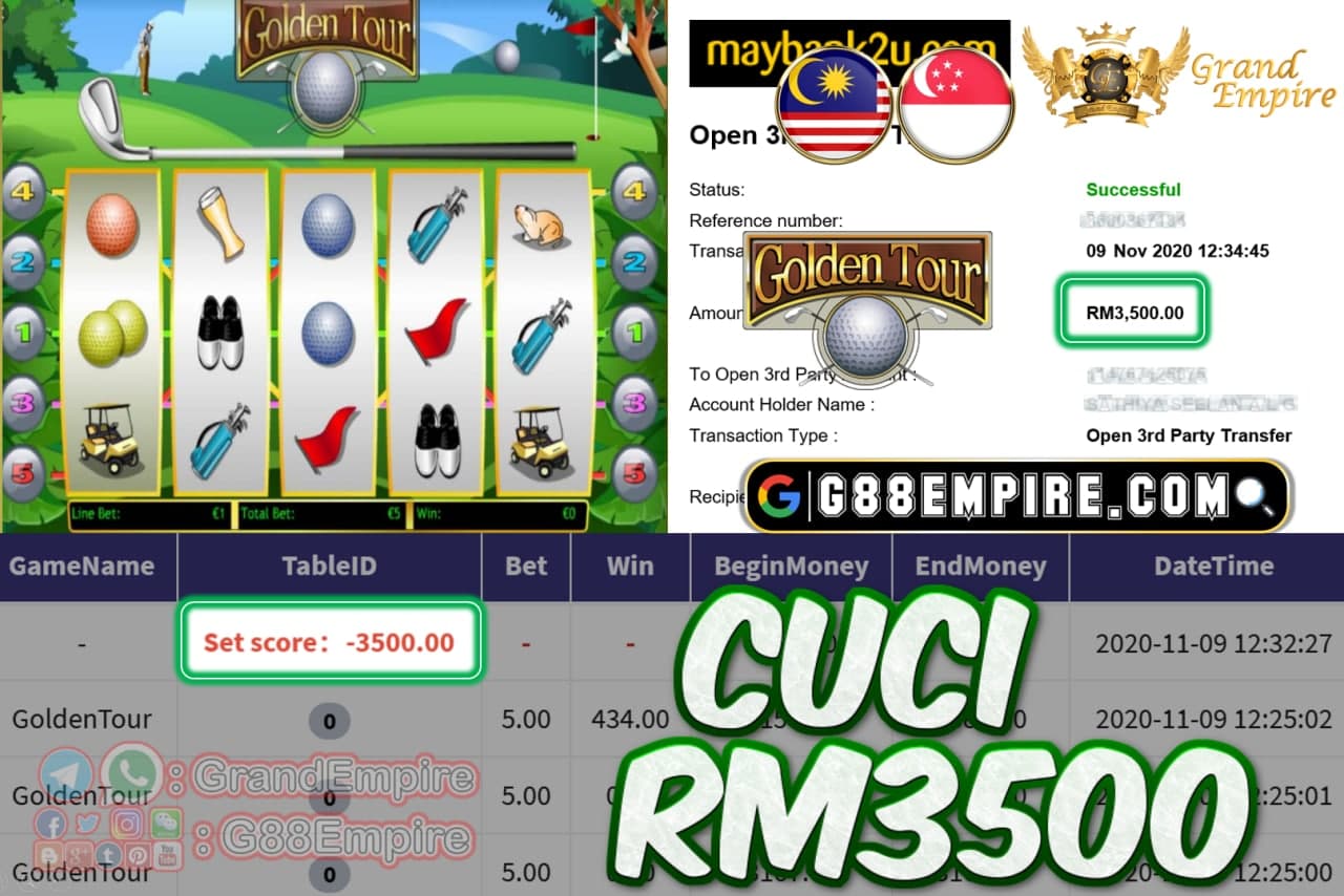 MEMBER MAIN GOLDENTOUR CUCI RM3500!!!