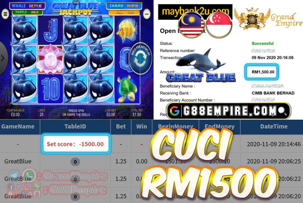 MEMBER MAIN GREATBLUE CUCI RM1500!!!