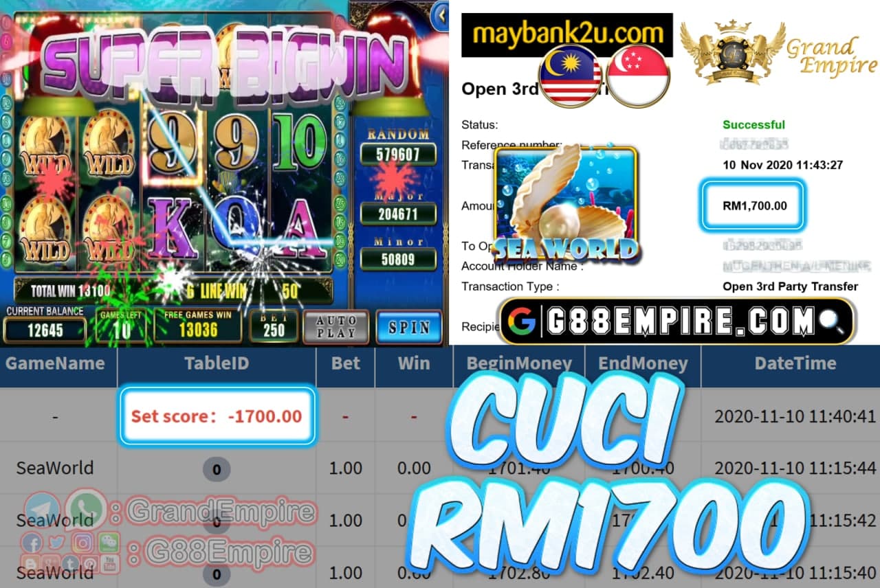 MEMBER MAIN SEAWORLD CUCI RM1700!!!