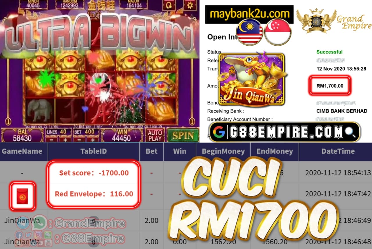 MEMBER MAIN JINQIANWA CUCI RM1700!!!