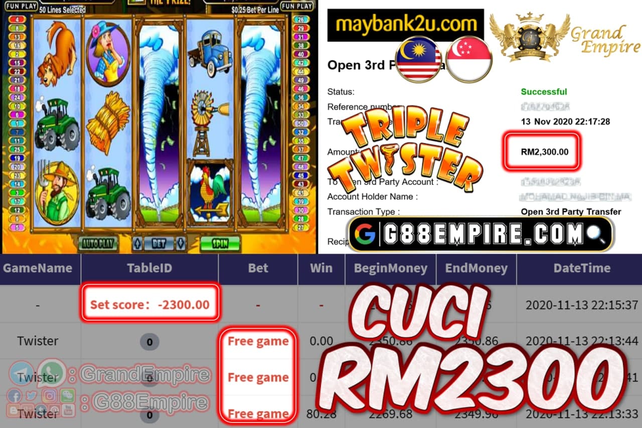 MEMBER MAIN TWISTER CUCI RM2300!!!