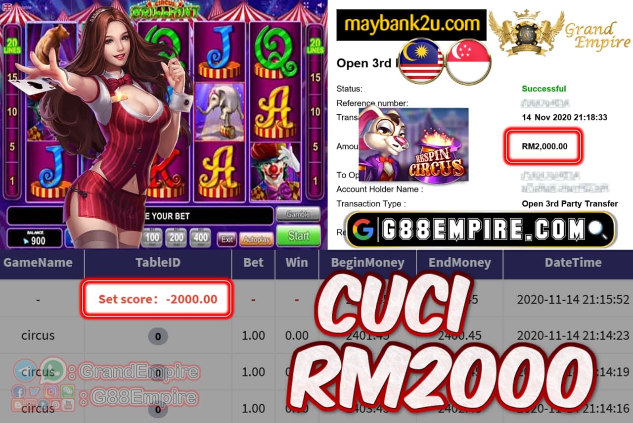 MEMBER MAIN CIRCUS CUCI RM2000!!!